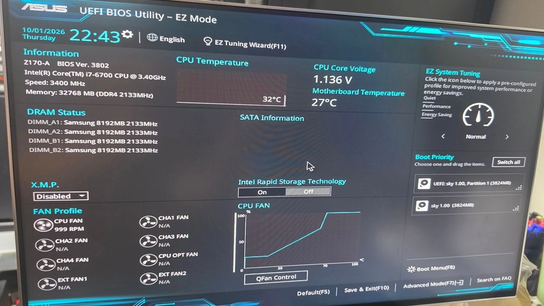 Asus Z170-A 메인보드 판매합니다 이미지
