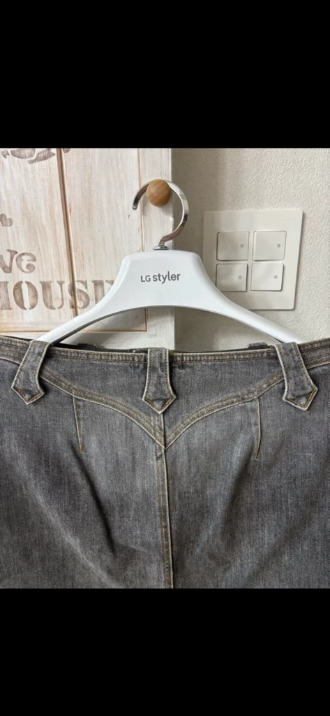 버버리 연훅청 데님스커트 이미지