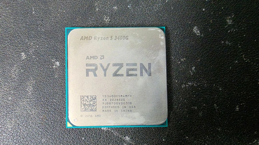 라이젠 3400g cpu 팔아요 - 안심되는 중고거래