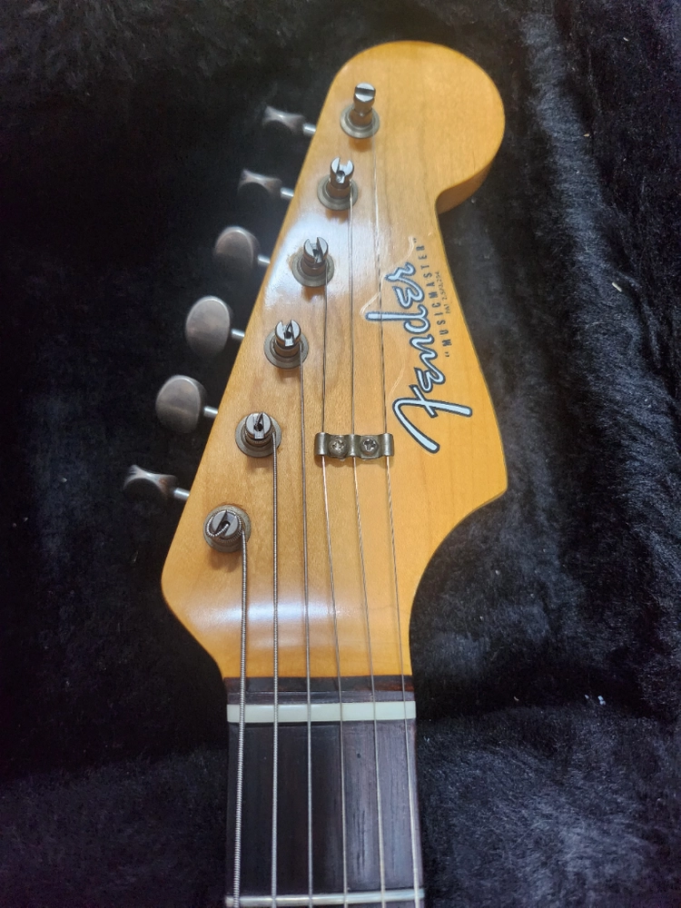 팬더 뮤직마스터 63 오리지날, fender music master, pre-CBS, 브라질리언 로즈우드 이미지