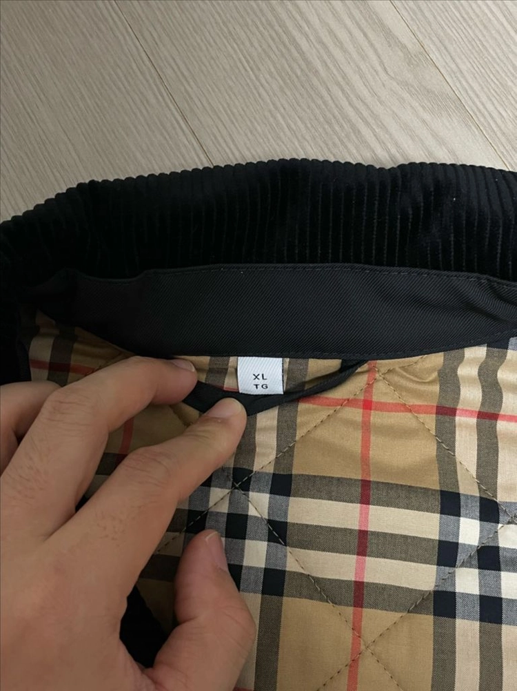 [110] 버버리 퀼팅자켓 XL 이미지