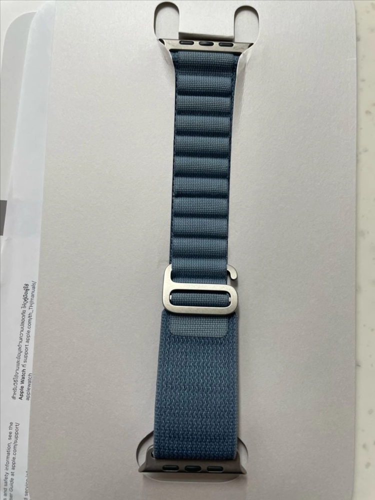 애플워치 울트라 라이트블루 알파인루프 49mm SSS급 이미지