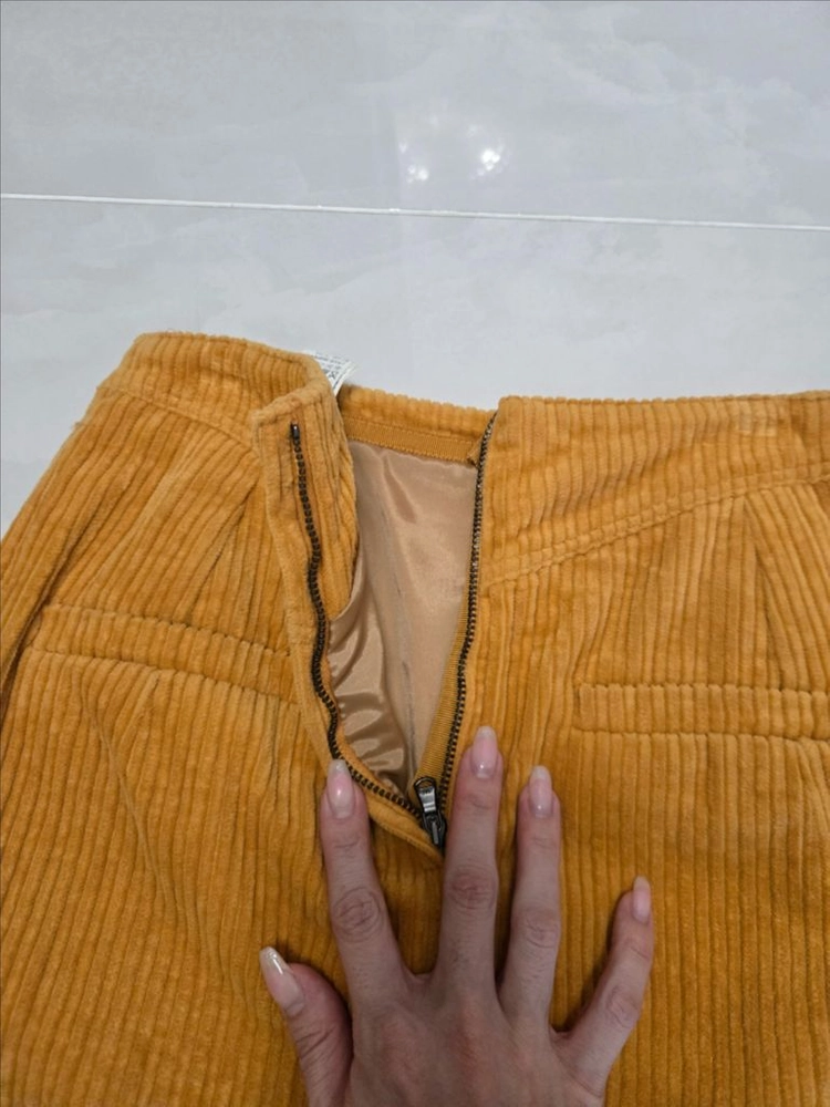 타임 코듀로이 스커트 이미지