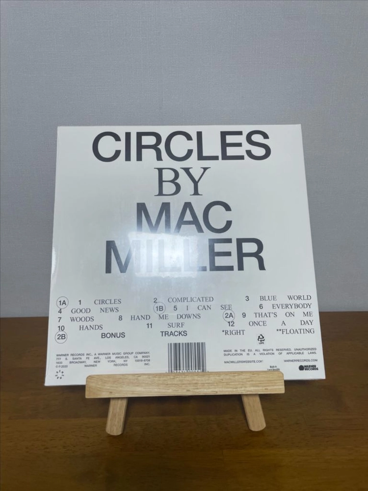 (미개봉) 맥밀러 - Cirecles LP 이미지