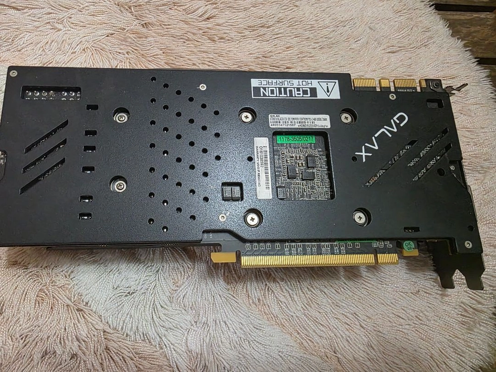 [판매] GALAX 지포스 GTX 970 EXOC D5 4GB Black Label 팝니다 이미지