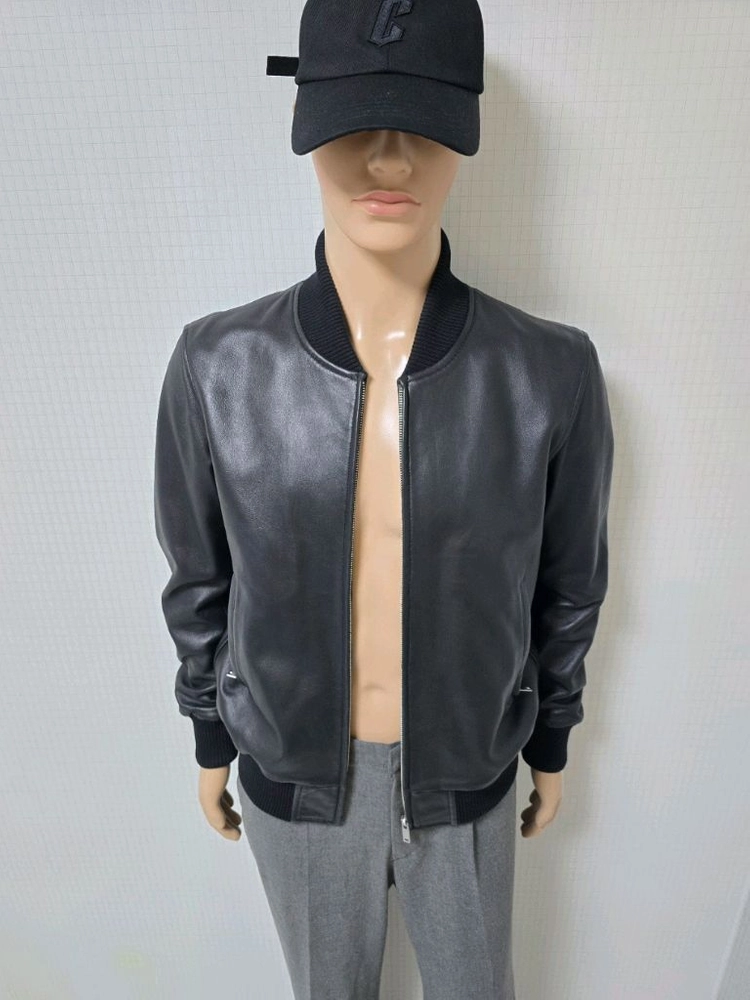 양가죽 블루종 자켓 Lab rib 이미지