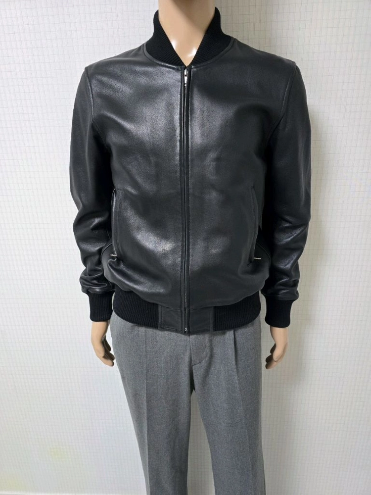 양가죽 블루종 자켓 Lab rib 이미지
