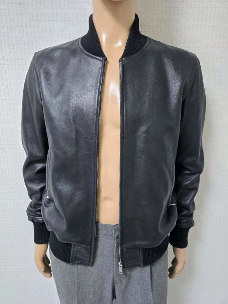 양가죽 블루종 자켓 Lab rib 이미지