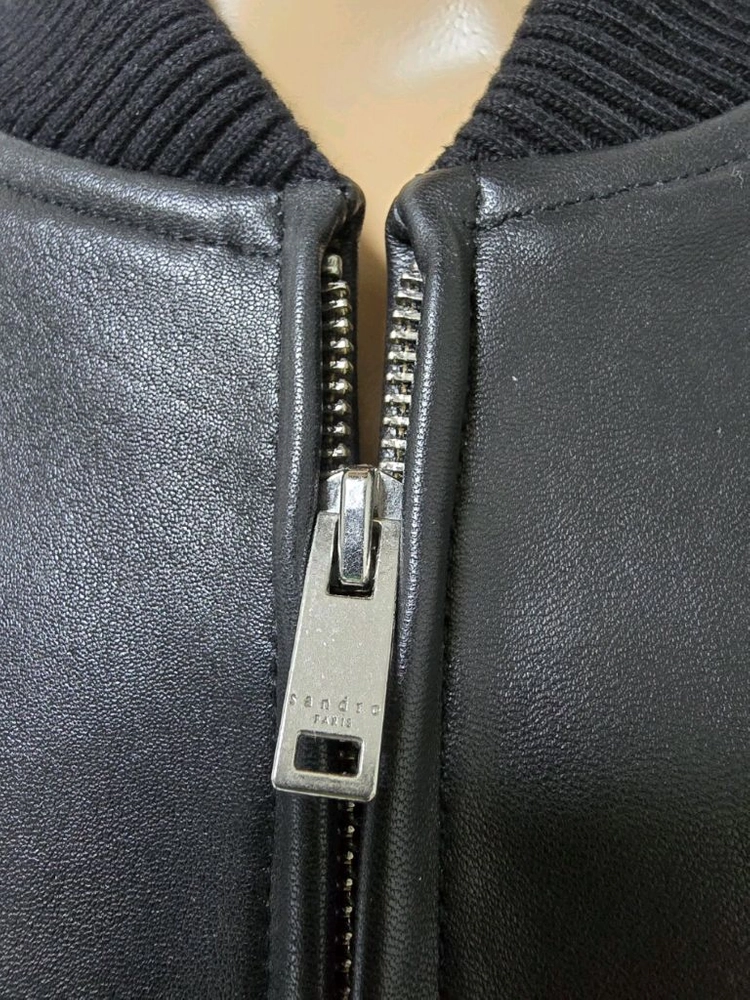 양가죽 블루종 자켓 Lab rib 이미지