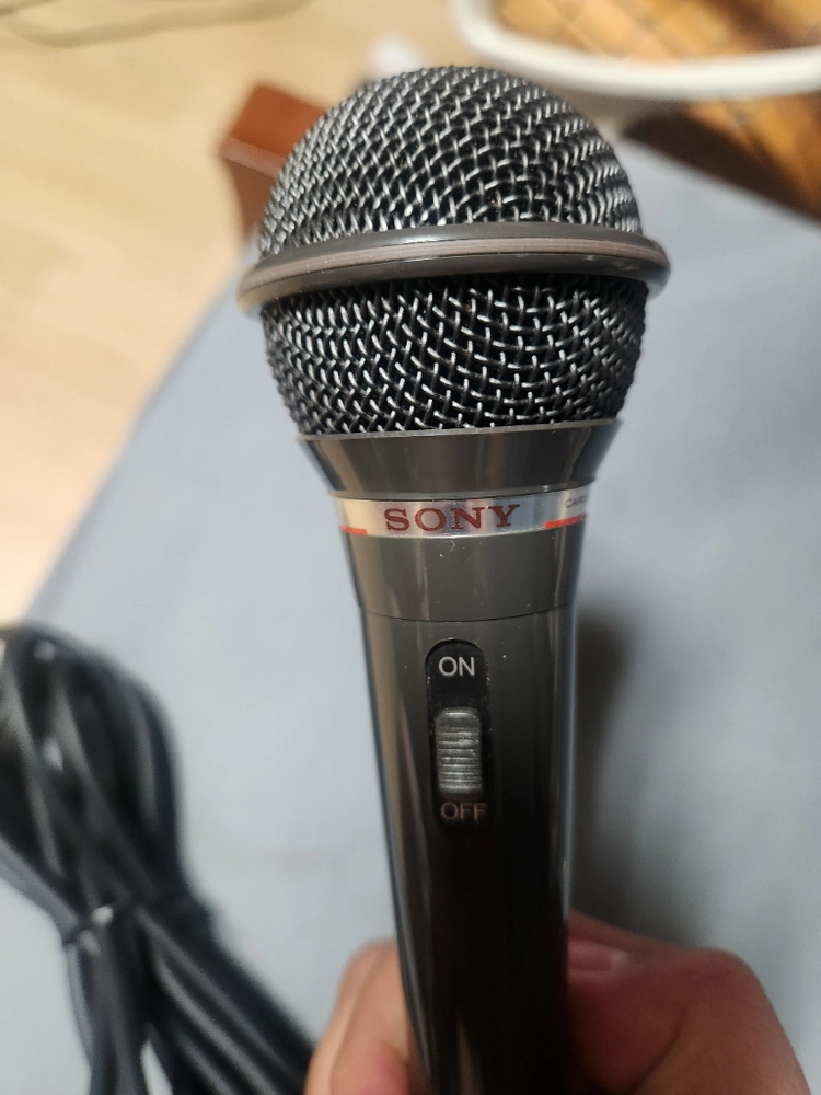 SONY 소니 F-VX300 마이크 전문가용 마이크 유선마이크 보컬용 마이크 이미지