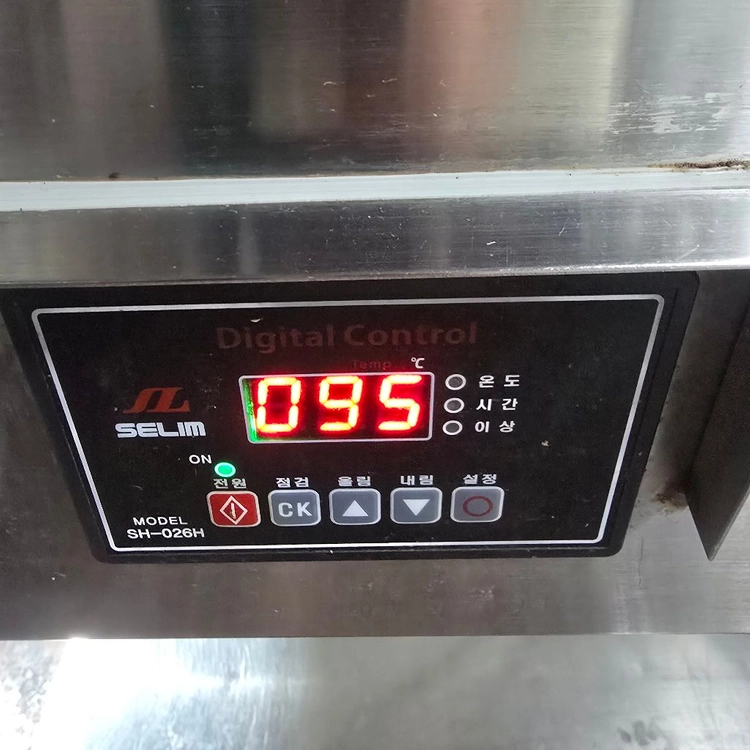 대형 전기 중탕기 워머기 습식 밧드 선반 포함 업소용 이미지
