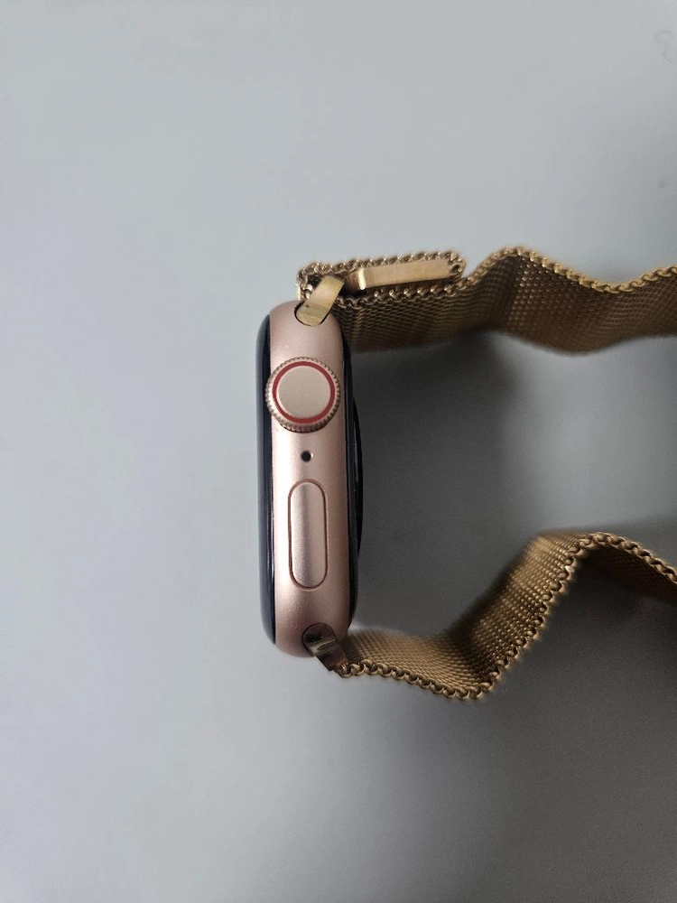 애플워치 se 40mm GPS+셀룰러/알루미늄/골드 이미지