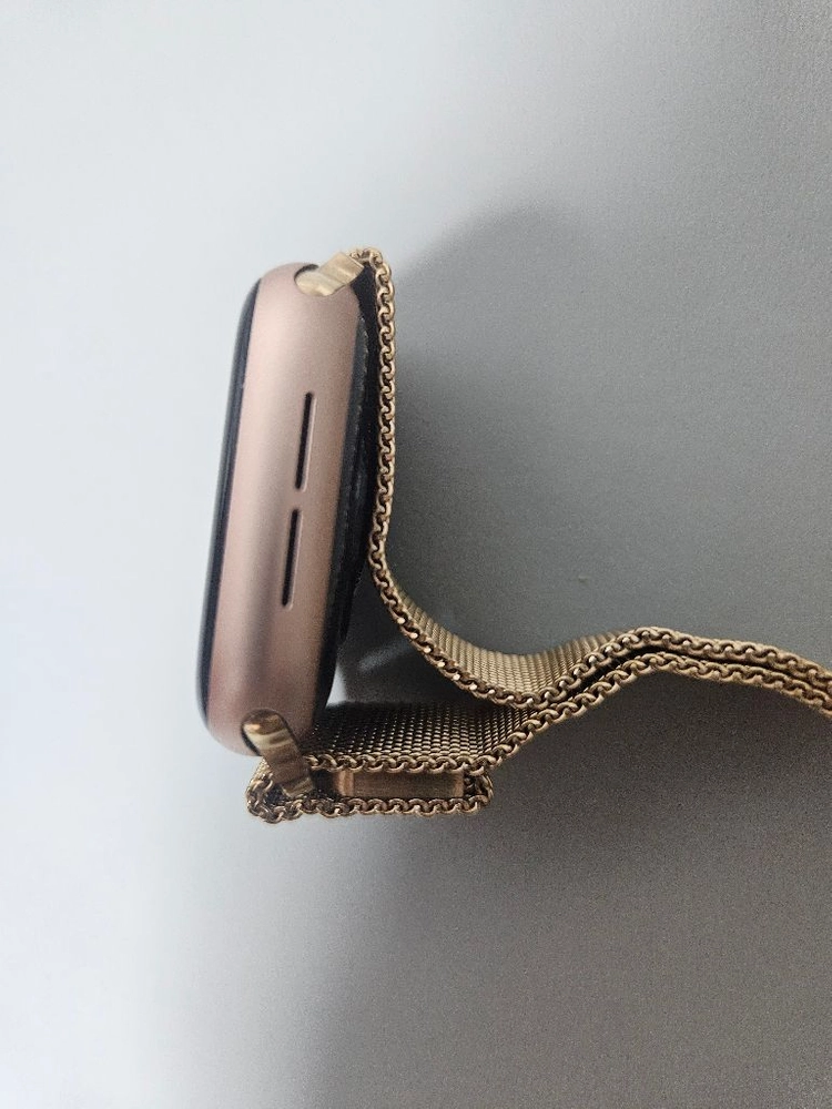 애플워치 se 40mm GPS+셀룰러/알루미늄/골드 이미지