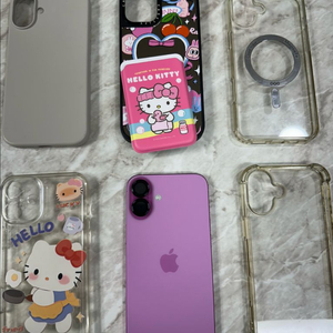 아이폰 16 플러스 128gb + 케이스 , 맥세이프카드지갑 이미지