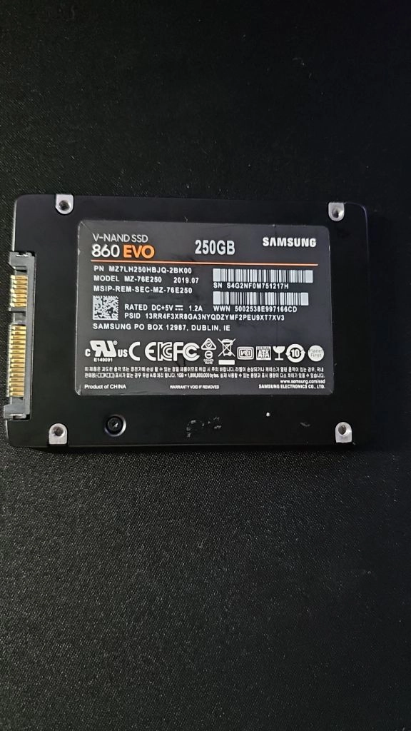 삼성 860 evo 250gb 이미지