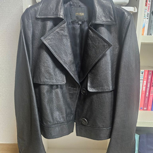 마쥬 가죽자켓 블랙 이미지