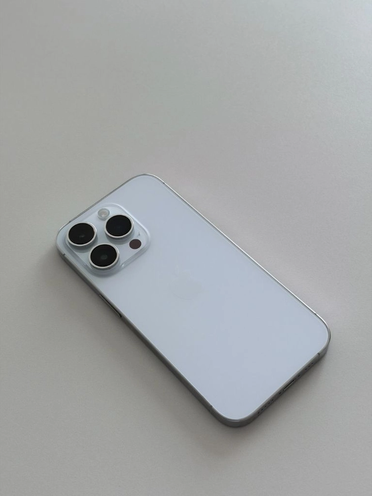 apple 아이폰 14 프로 실버 256GB 무음카메라 이미지