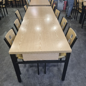 식당 4인용 식탁의자세트 이미지