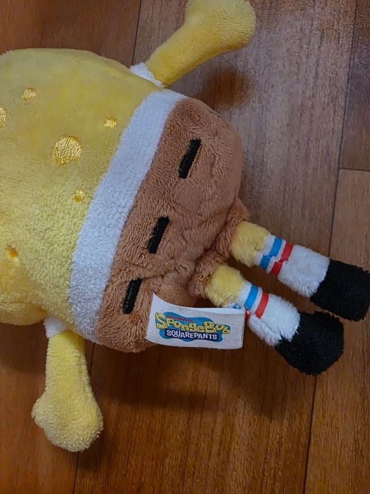 스폰지밥 봉제 인형 키링 이미지