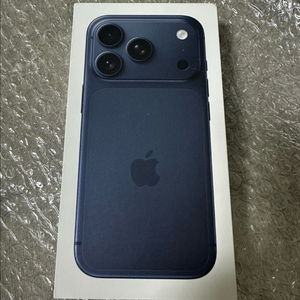 미개봉 자급제 아이폰 17프로 딥블루 256gb 이미지