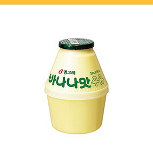 빙그레)바나나우유 240ml 이미지
