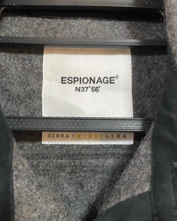 [ESPIONAGE] 에스피오나지 헤비 멜톤 C.P.O셔츠 자켓 M사이즈 이미지