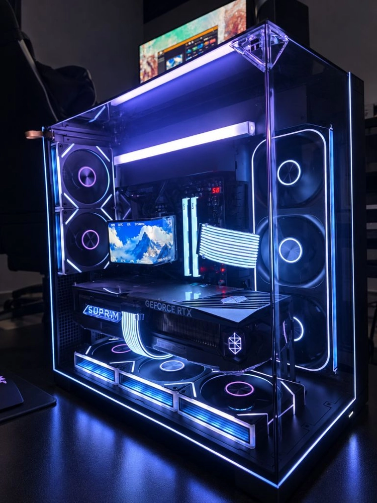 라이젠9 9950X3D X870E RTX5090 슈프림X 하이엔드 신품PC 이미지