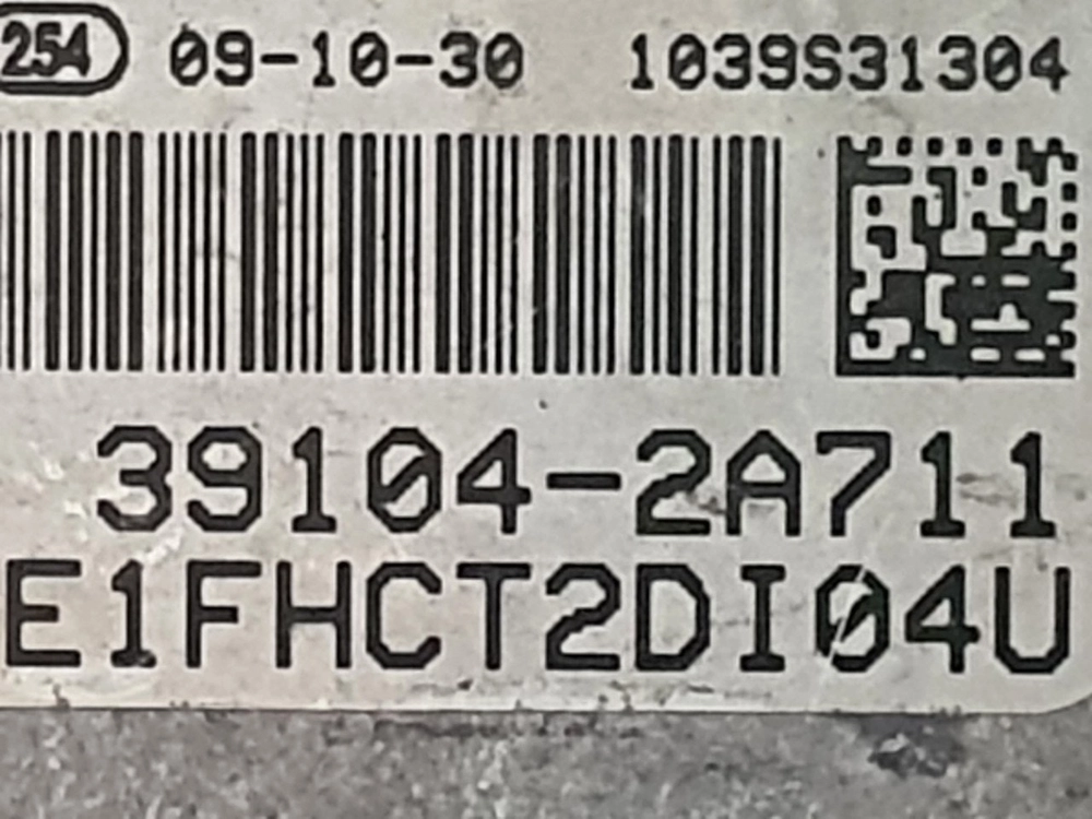 (중고) 현대 I30 ECU 중고 (초기화완료제품) 39104-2A711 / 391042A711 이미지