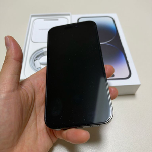아이폰 14Pro, 256Gb 블랙 이미지