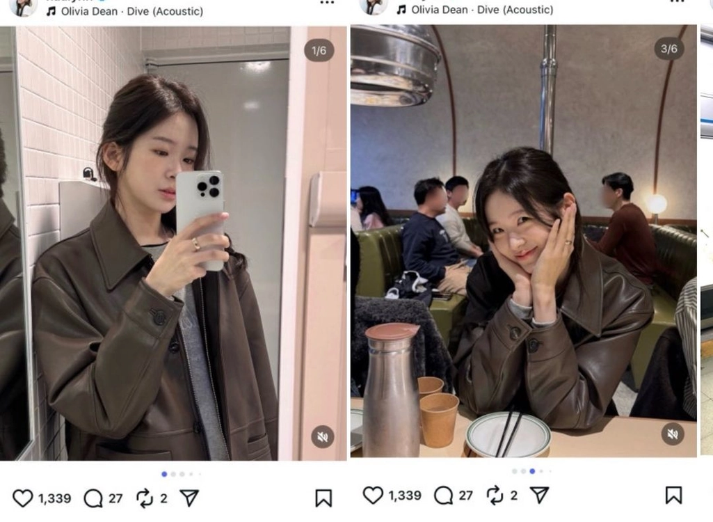 fyeo 포유온 로얄 하프 레더 자켓 블랙 이미지