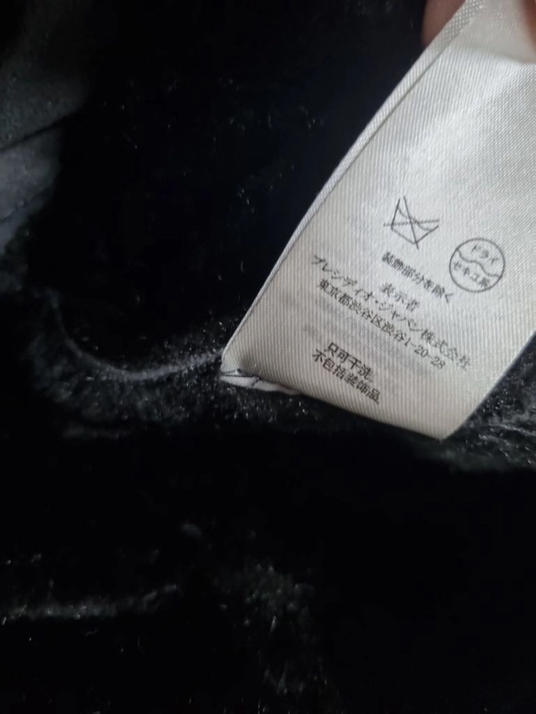 [알마니 익스체인지 A|X] 남성 차콜 스웨이드 무스탕 자켓 (M / 가슴 53 총장 68) 이미지