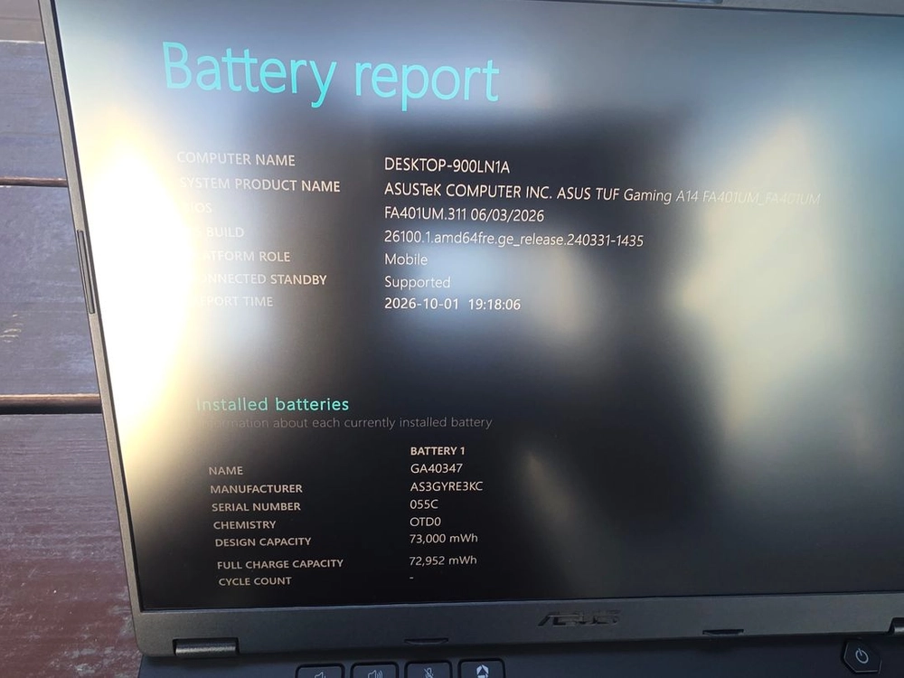 ASUS TUF A14 RTX5060 32G 512G (신품급) 이미지