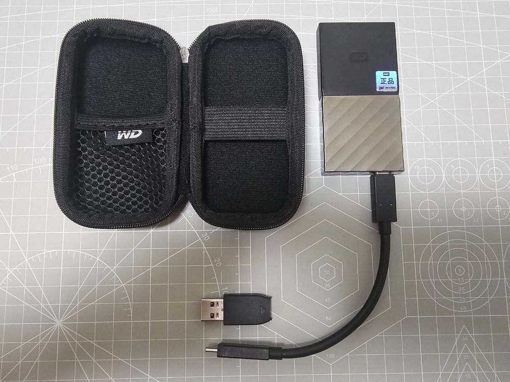 WD My Passport SSD 512GB (포터블 외장 SSD) 이미지