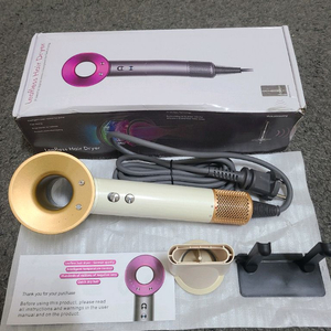 차이슨 슈퍼소닉 드라이기 220V 거치대포함 2종노즐 (새상품) 이미지