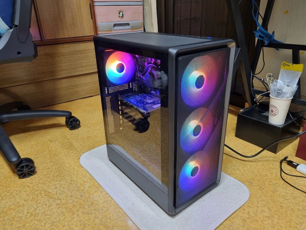 (필드테스트 사용)1stPlayer 와칠 WA7-K RGB PC 케이스 이미지