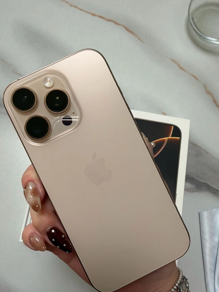 아이폰 16pro 데저트티타늄 256GB 풀박 이미지