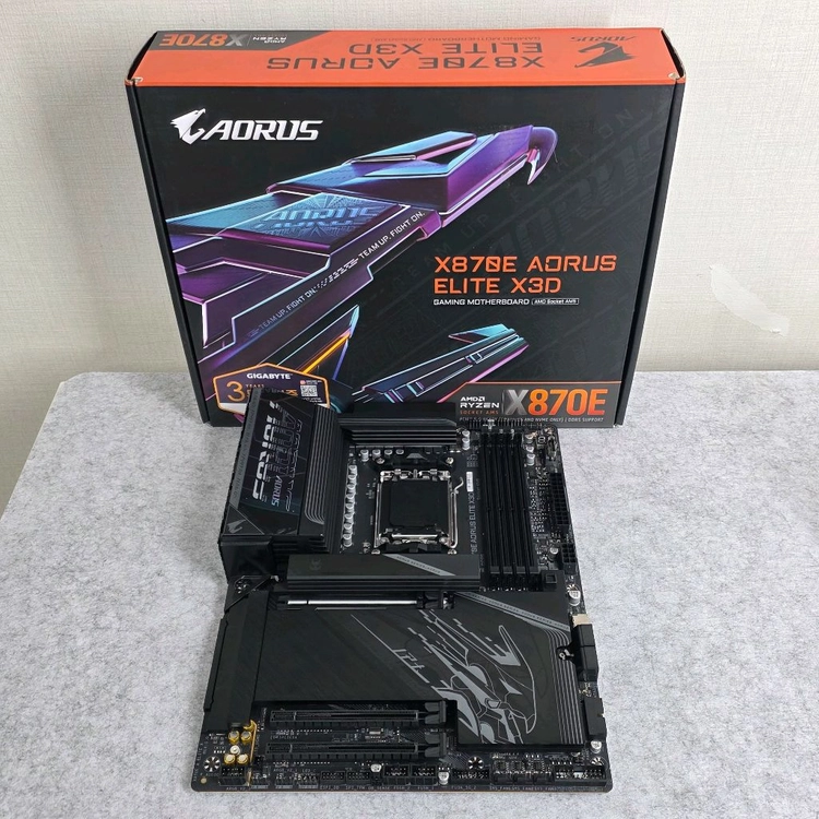 기가바이트 X870E 어로스 엘리트 X3D 이미지
