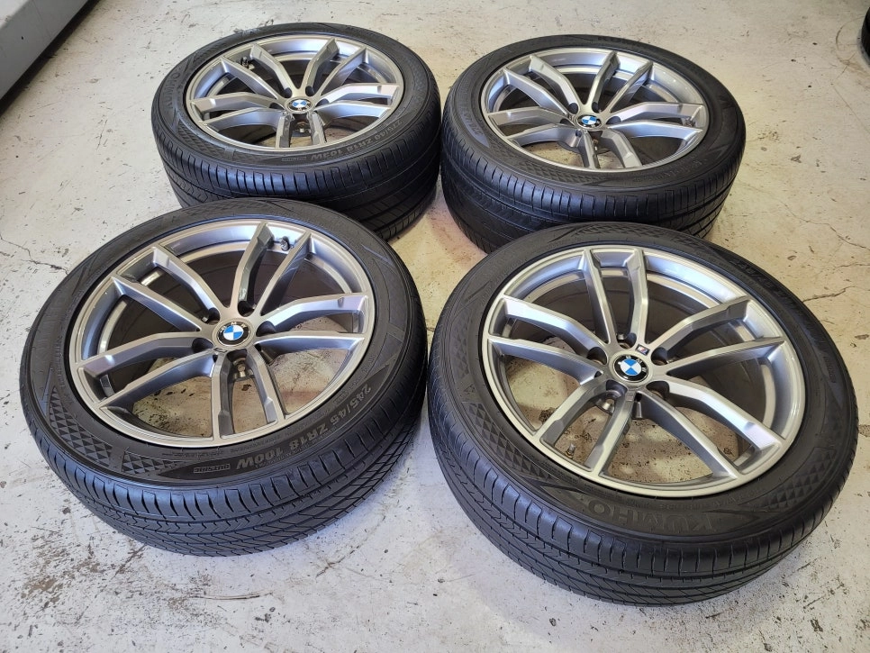BMW G30 5시리즈 662M 18인치 순정품휠타이어 한대분 이미지