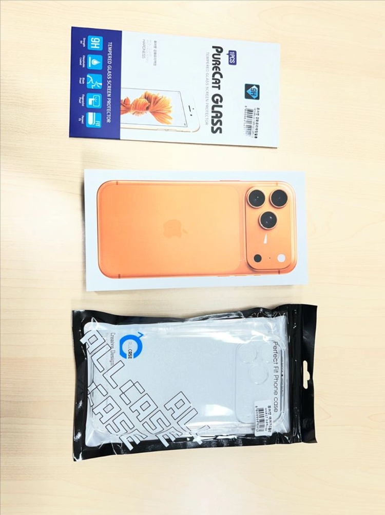 아이폰17 프로 맥스 256G 코스믹 오렌지 이미지