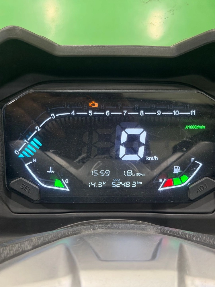 보그 sr125 25년식 5만키로 배달셋팅 스쿠터 저렴하게 판매합니다 이미지