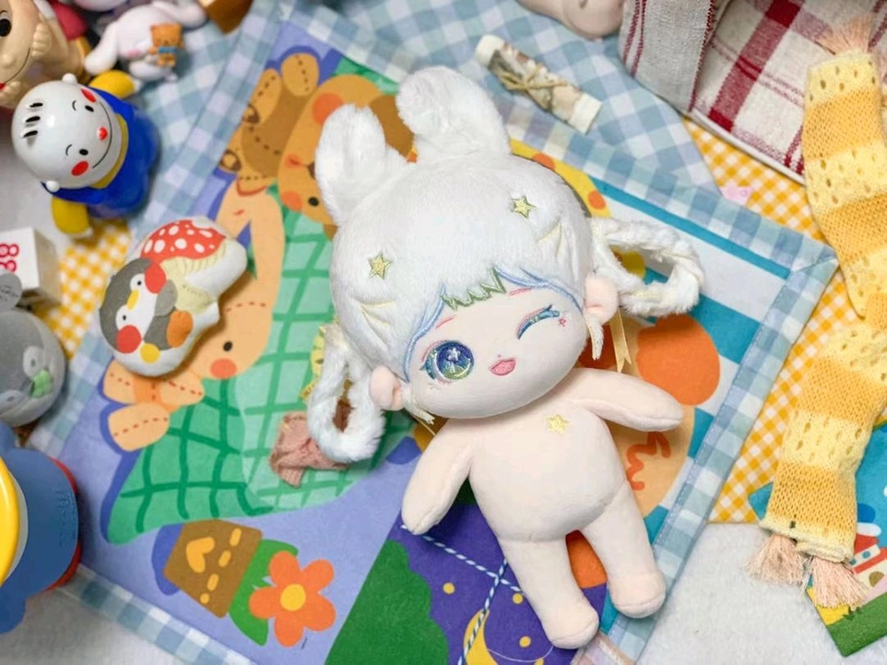 윙키 솜뭉치 인형 20cm 무속성 솜깅 윙크 이미지