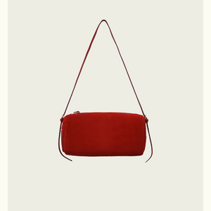 리본빛 엘리백 레드 elie bag 이미지