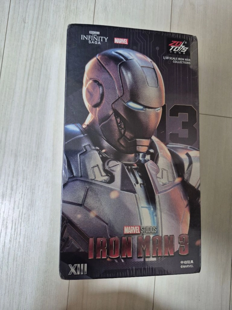 미개봉 새상품) zd toys 아이언맨 마크13 마블 피규어 이미지