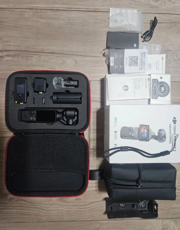 DJI 오즈모 포켓3 크리에이터 콤보 풀세트 판매합니다 - 안심되는 중고거래