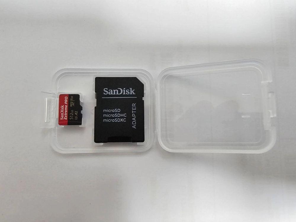샌디스크 익스트림 프로 512GB 마이크로 SD카드 팝니다. 이미지