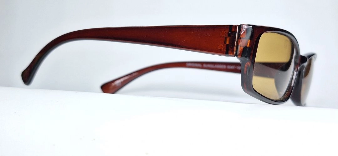 ORIGINAL SUNGLASSES 6347-02 선글라스 슬림 스퀘어 일본 수입 빈티지 레트로 클래식 Y2K 패션 이미지