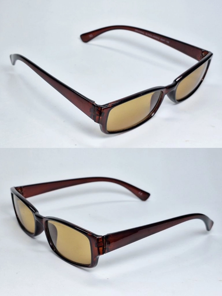 ORIGINAL SUNGLASSES 6347-02 선글라스 슬림 스퀘어 일본 수입 빈티지 레트로 클래식 Y2K 패션 이미지