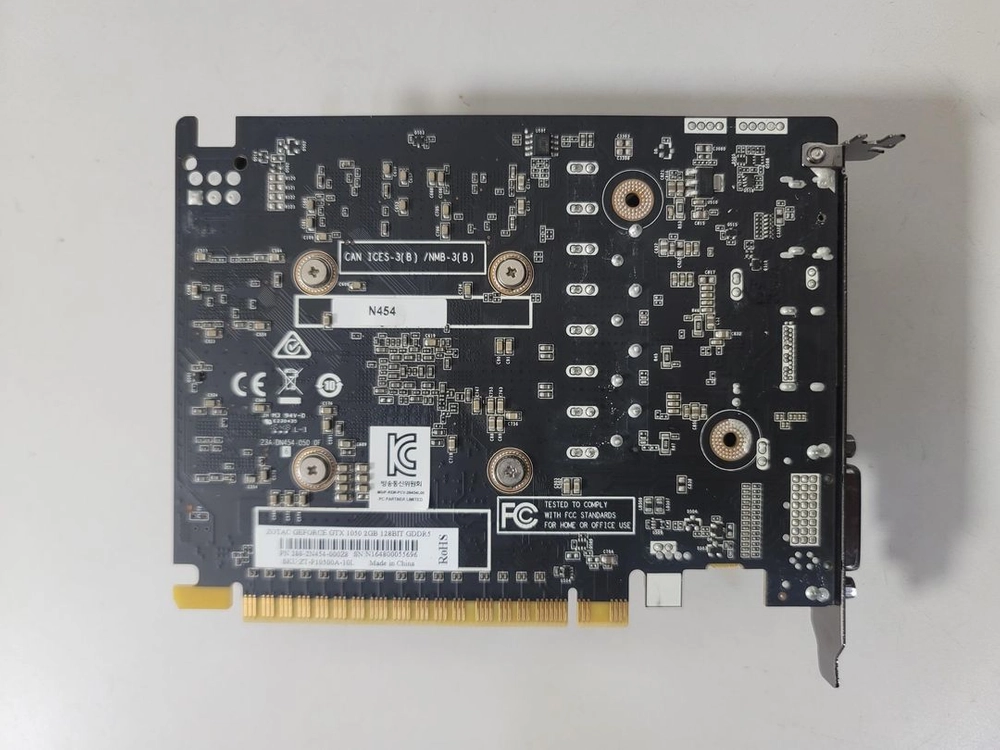 GTX 1050 그래픽카드 이미지