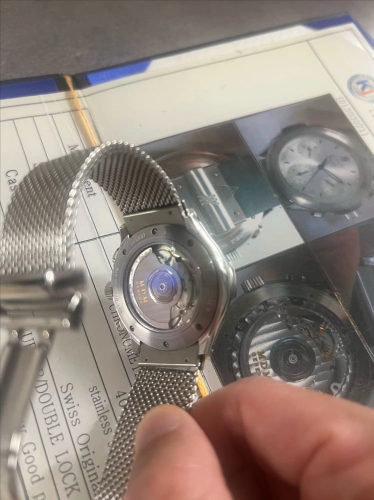 정품 위블로 MDM 크로노그래프 40mm 올제치 이미지
