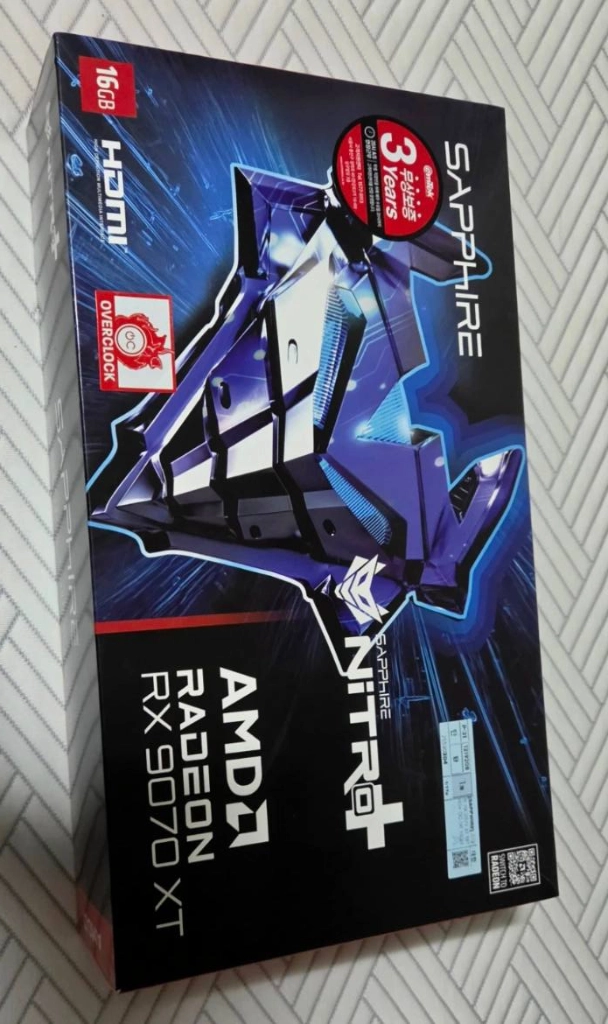 사파이어 RX 9070 XT 니트로+ 판매합니다 - 안심되는 중고거래